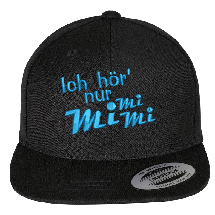 Classic Snapback Cap "Ich hör nur Mimimi"