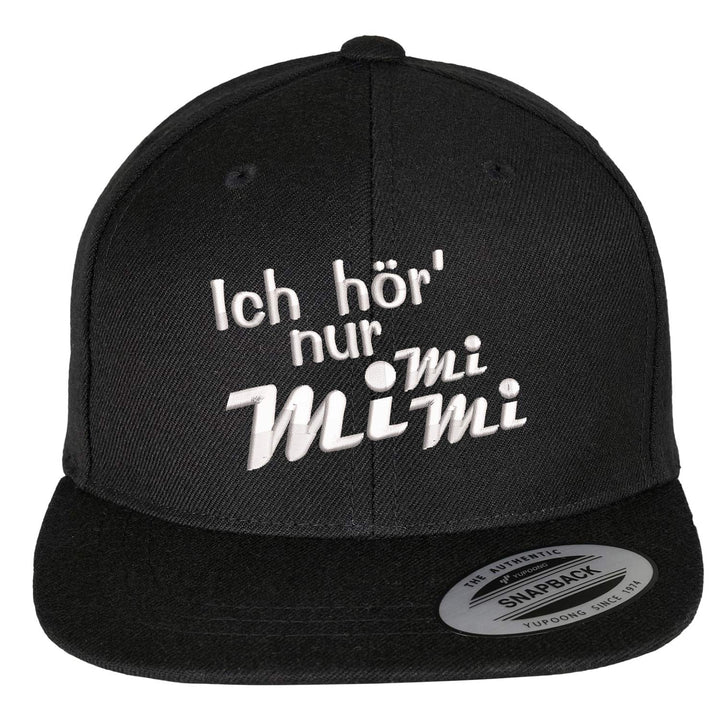 Classic Snapback Cap "Ich hör nur Mimimi"