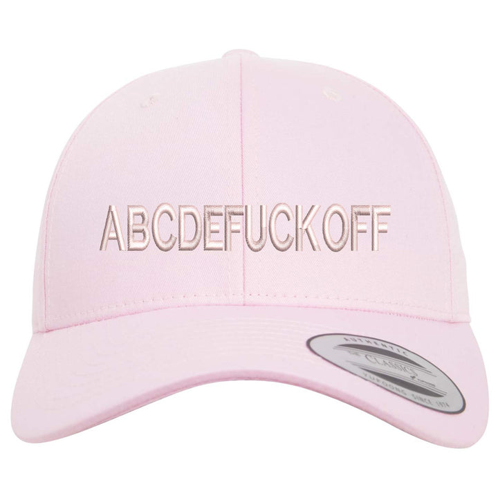 Curved Classic Snapback Cap ABCDEFUCKOFF