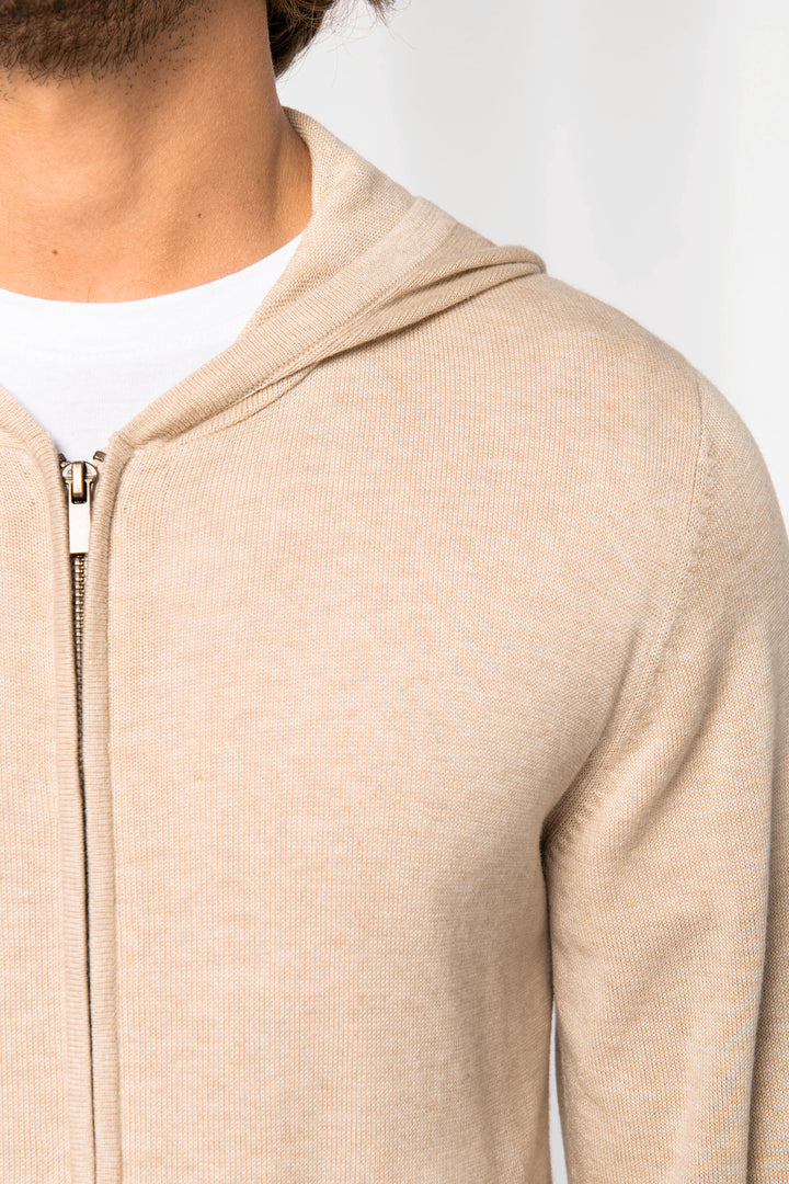 Herren-Kapuzenpullover mit Lyocell TENCEL™ . Individualisierung