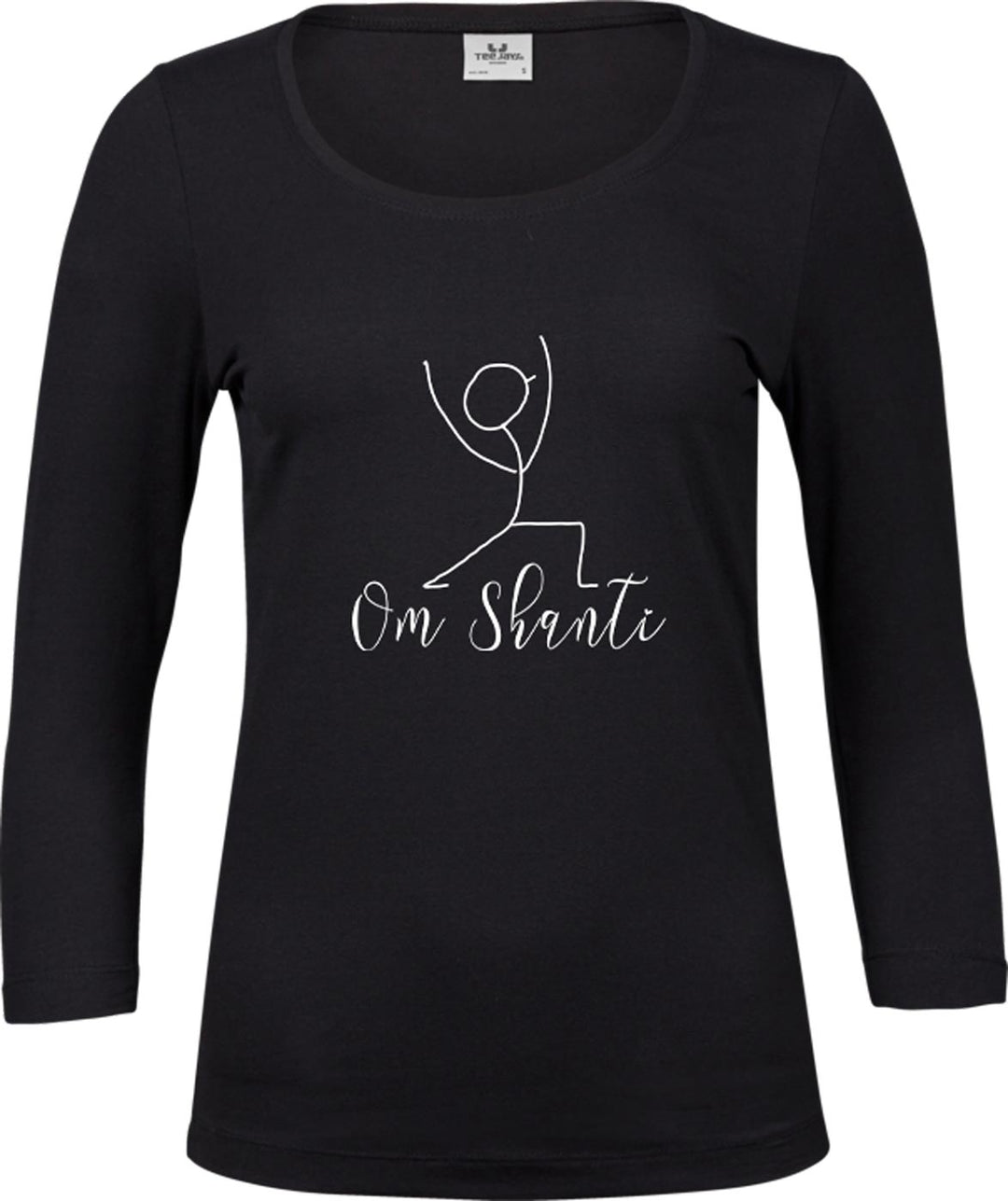 Damen Yoga T-Shirt "Om Shanti"