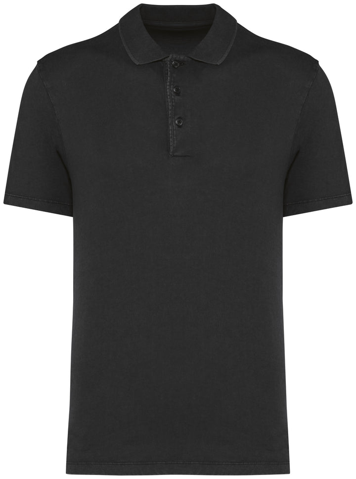 Ausgewaschenes Herren Polo - 165g - Individualisierung