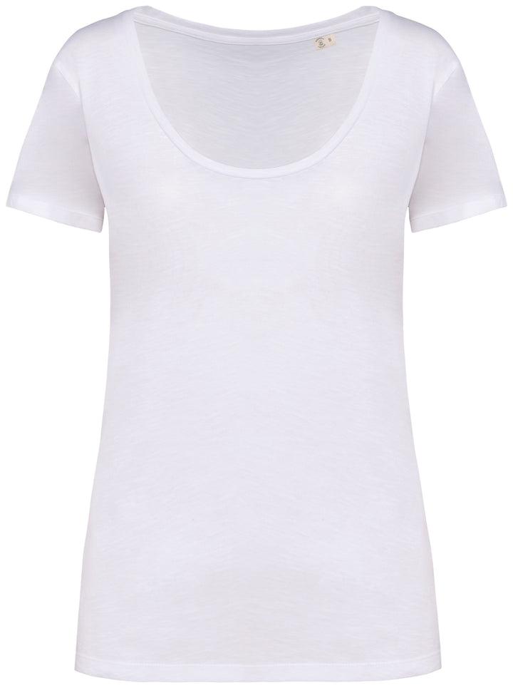 Slub-Damen-T-Shirt – 130g - Individualisierung