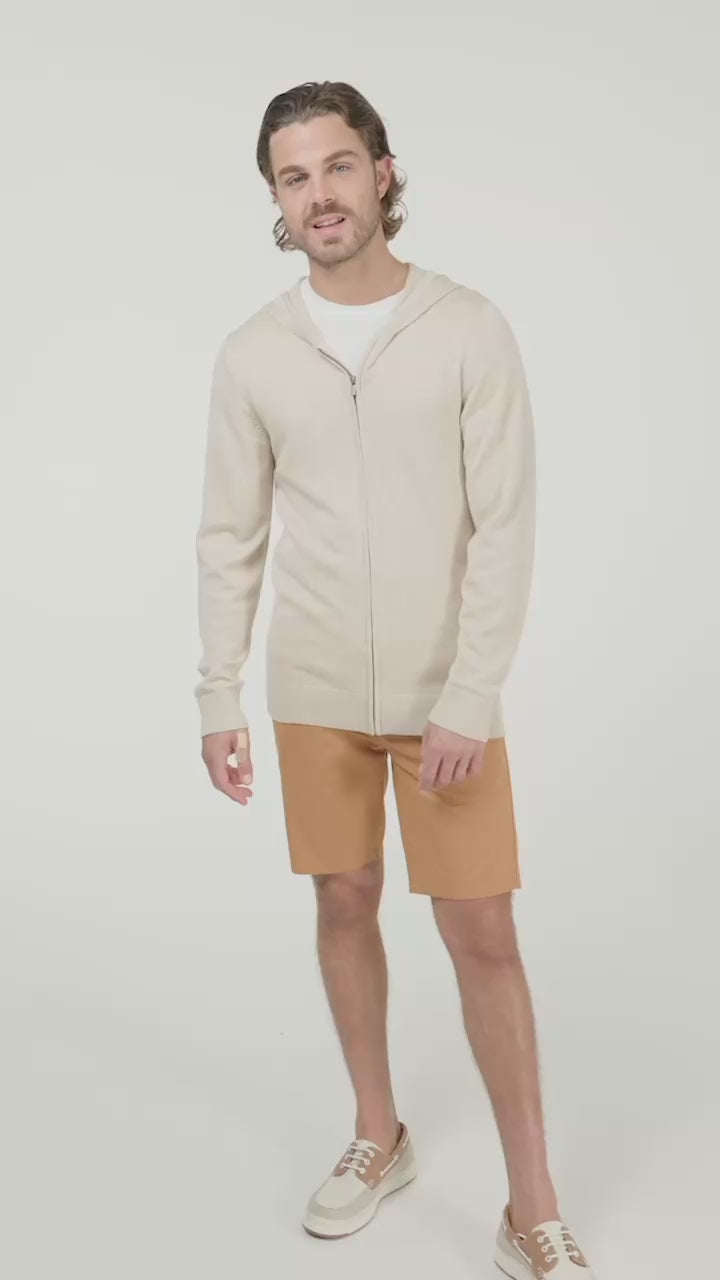 Herren-Kapuzenpullover mit Lyocell TENCEL™ . Individualisierung