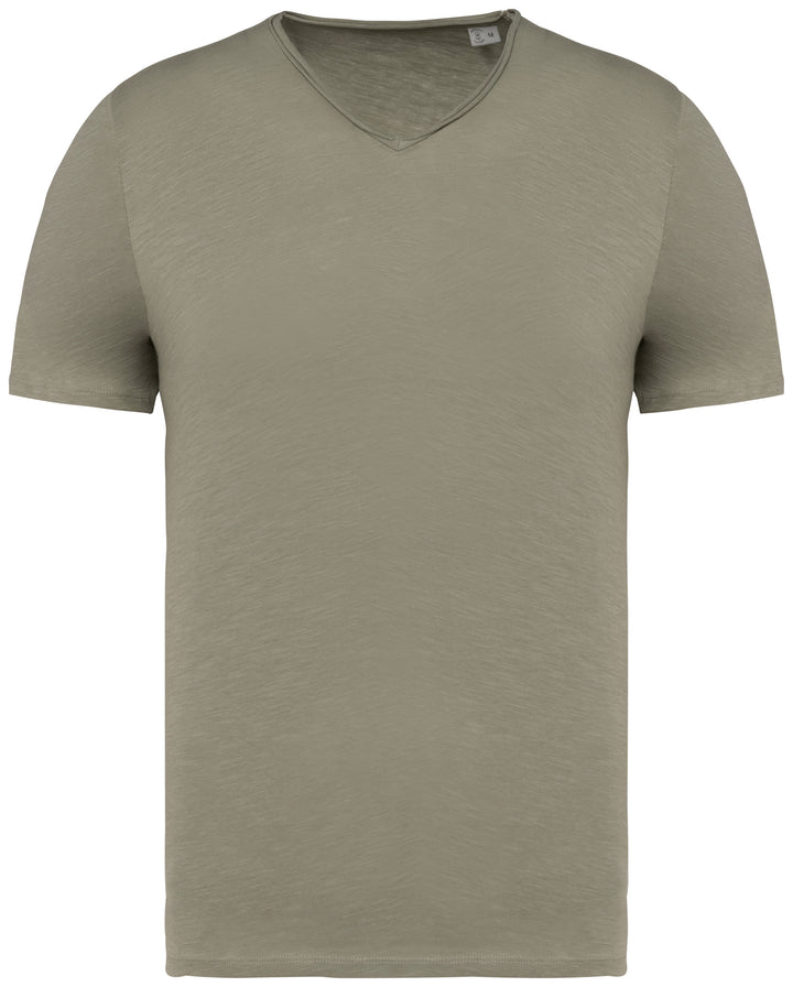 Unversäumtes Herren-Slub-T-Shirt – 130g - Individualisierung