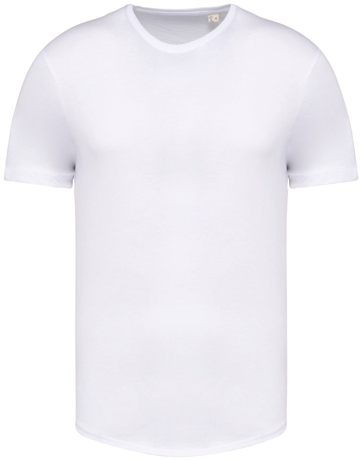 Herren-T-Shirt mit abgerundetem Saum und Rundhalsausschnitt- 155g - Individualisierung